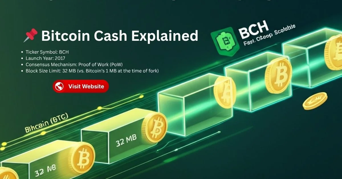 📌 Bitcoin Cash Explained: The Ultimate Guide to Fast, Low-Cost Cryptocurrency Payments in 2025
